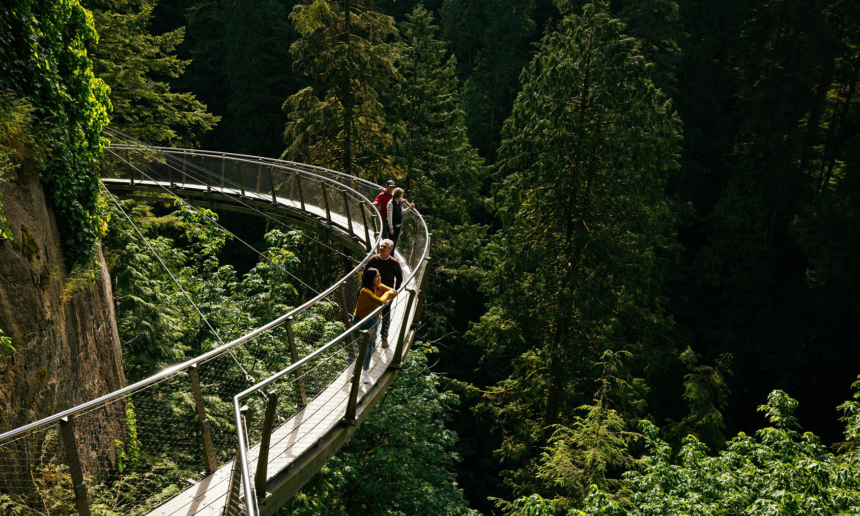 Cliffwalk Capilano Suspension Bridge Park